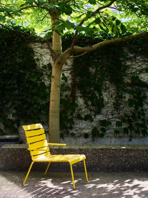 valerie_objects Terrassenmöbel^Aligned Loungestuhl, Gelb