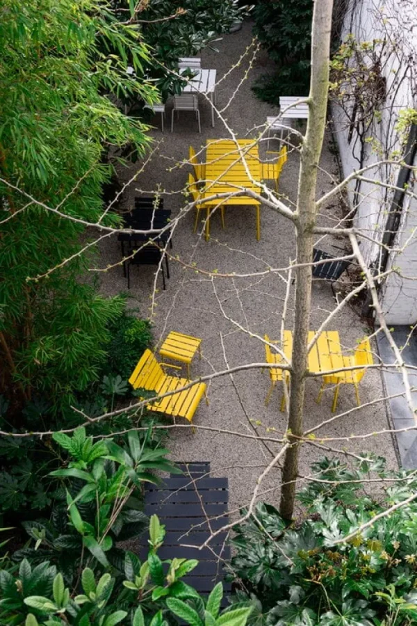 valerie_objects Terrassenmöbel^Aligned Stuhl, Gelb