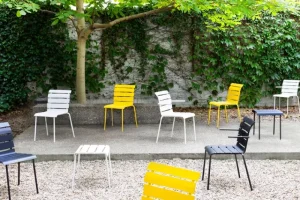 valerie_objects Terrassenmöbel^Aligned Stuhl, Gelb