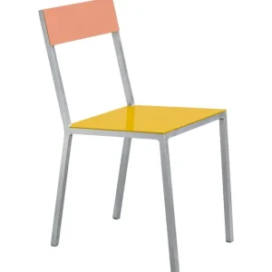 valerie_objects Terrassenmöbel | Sitzgelegenheiten^Alu Stuhl, Gelb - Rosa