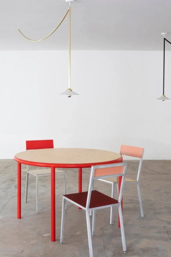 valerie_objects Terrassenmöbel | Sitzgelegenheiten^Alu Stuhl, Bordeauxrot - Rosa