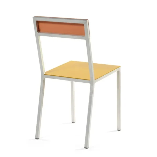 valerie_objects Terrassenmöbel | Sitzgelegenheiten^Alu Stuhl, Gelb - Rosa