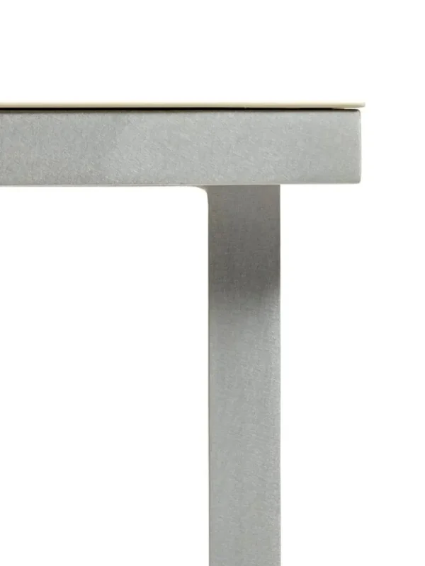 Wooden Tische-valerie_objects Esstisch Alu, klein, elfenbein