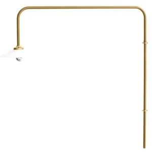 Secto Design Wandleuchten-valerie_objects Hanging Lamp N°5, dimmbar, Messing