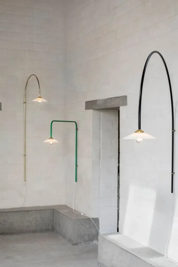 Secto Design Wandleuchten-valerie_objects Hanging Lamp N°5, dimmbar, Messing