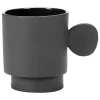 valerie_objects Geschirr^Inner Circle Tasse, Grau
