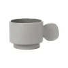valerie_objects Geschirr^Inner Circle Tasse, Hellgrau
