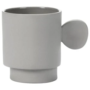 valerie_objects Geschirr^Inner Circle Becher, Hellgrau