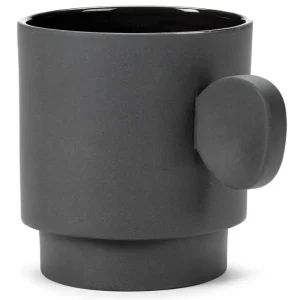 valerie_objects Geschirr^Inner Circle Tasse, Grau