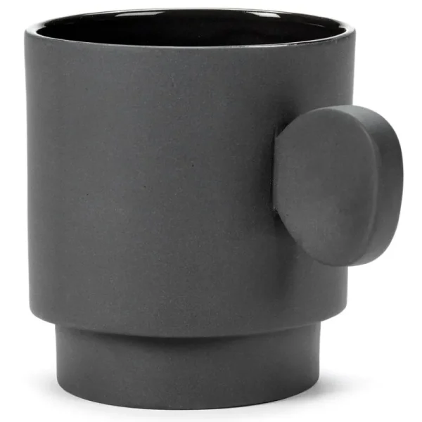 valerie_objects Geschirr^Inner Circle Tasse, Grau