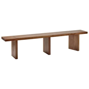 Nikari Sitzgelegenheiten-valerie_objects Solid Bank, 200 cm, Nussbaum