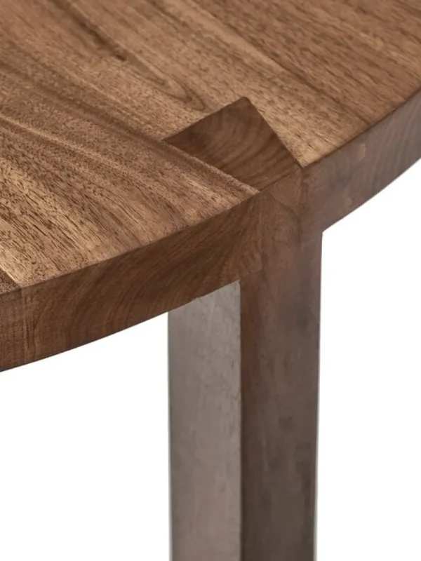TIPTOE Tische-valerie_objects Solid Esstisch, 90 cm, Nussbaum
