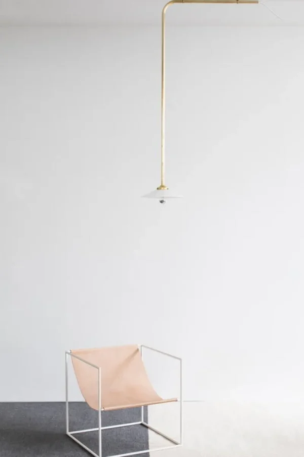 valerie_objects Sitzgelegenheiten-Solo Seat Loungesessel, creme – Leder