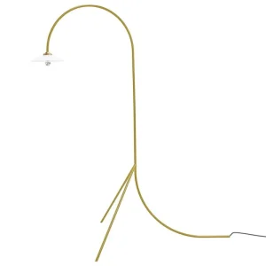 HAY Stehleuchten-valerie_objects Standing Lamp n1, Currygelb