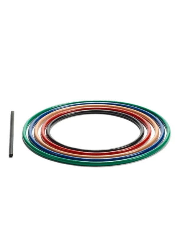 valerie_objects Küchenutensilien^Trivets Round, 5 Stück, lackierter Stahl, mehrfarbig