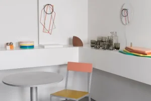 valerie_objects Küchenutensilien^Untersetzer, 4 Stück, lackierter Stahl, mehrere Farben
