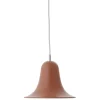LYFA Deckenleuchten-Verpan Pantop Pendelleuchte, 23 cm, mattes Terracotta