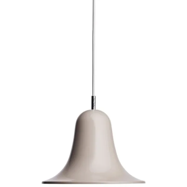 Luceplan Deckenleuchten-Verpan Pantop Pendelleuchte, 23 cm, Sandgrau
