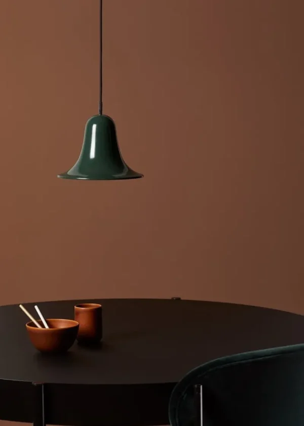 ferm LIVING Deckenleuchten-Verpan Pantop Pendelleuchte, 23 cm, Dunkelgrün