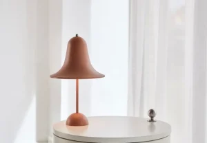 Verpan Außenbeleuchtung | Außenleuchten^Pantop Portable Tischleuchte, 18 cm, mattes Terracotta