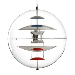 Frama Deckenleuchten-Verpan VP Globe Pendelleuchte, 40 cm, poliertes Aluminium