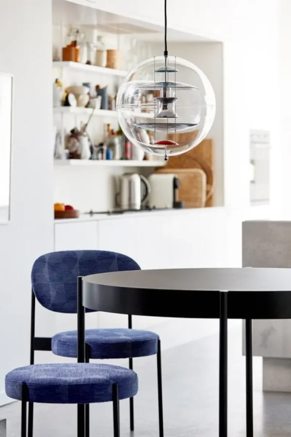 Frama Deckenleuchten-Verpan VP Globe Pendelleuchte, 40 cm, poliertes Aluminium