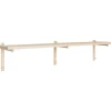 Maze Regale-Verso Design Tikas Wandregal 24 x 120 cm, Birke
