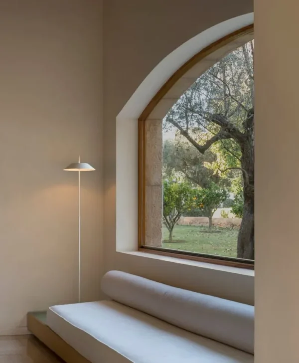 Vibia Stehleuchten-Mayfair 5515 Stehleuchte, Weiß