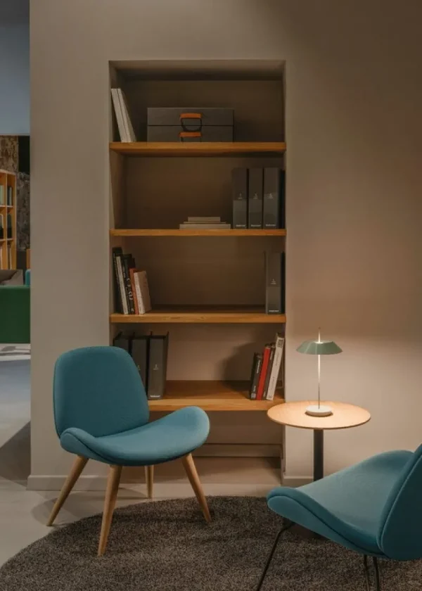 Georg Jensen Tischlampen | Tragbare Lampen-Vibia Mayfair Mini 5495 tragbare Tischleuchte, Grün