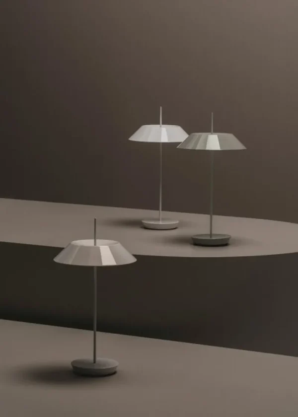 Vibia Tischlampen | Tragbare Lampen-Mayfair Mini 5495 tragbare Tischleuchte, Warmweiß