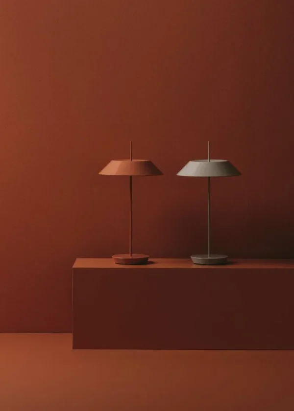 Georg Jensen Tischlampen | Tragbare Lampen-Vibia Mayfair Mini 5495 tragbare Tischleuchte, Grün