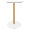 Normann Copenhagen Tische-Viccarbe Common Tisch (niedrig), 45 cm, Buche matt – Weiß