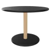 Hem Tische-Viccarbe Common Tisch (niedrig), 60 cm, Buche matt – Schwarz