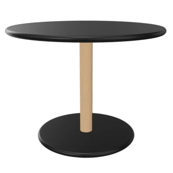 Hem Tische-Viccarbe Common Tisch (niedrig), 60 cm, Buche matt – Schwarz
