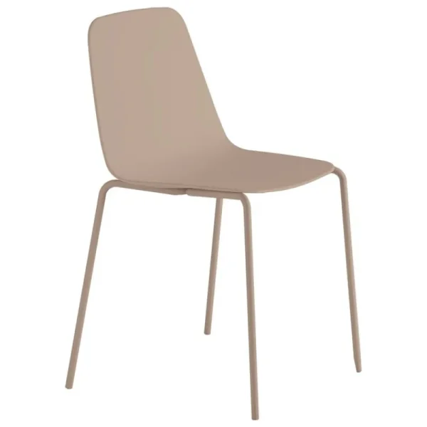 Audo Copenhagen Sitzgelegenheiten-Viccarbe Maarten Stuhl, Taupe