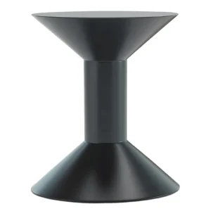 Viccarbe Tische-Shape Beistelltisch H (niedrig), Mattschwarz