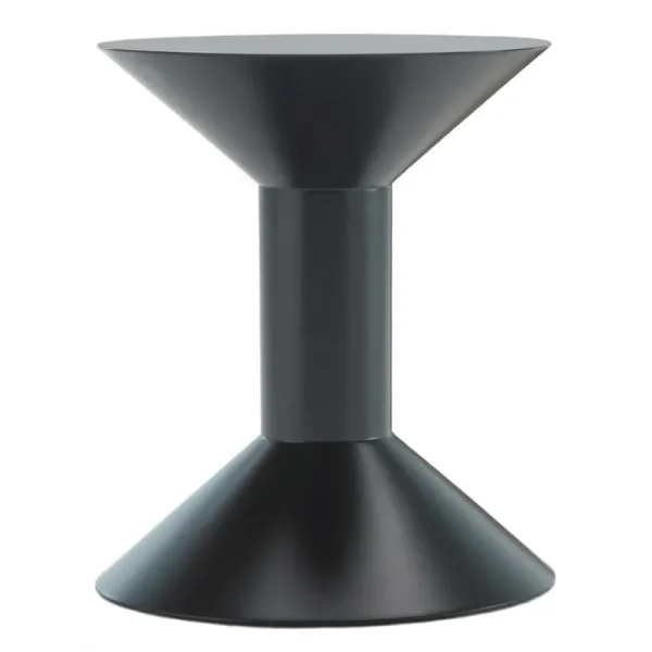 Viccarbe Tische-Shape Beistelltisch H (niedrig), Mattschwarz