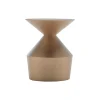 Asplund Tische-Viccarbe Shape Tisch O, niedrig, Bronze