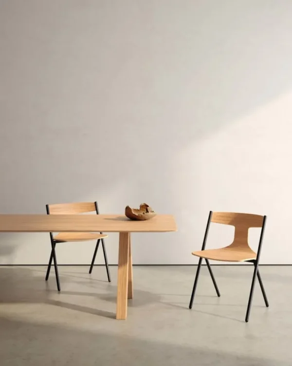 Audo Copenhagen Tische-Viccarbe Trestle Tisch, 200 x 90 cm, Eiche matt