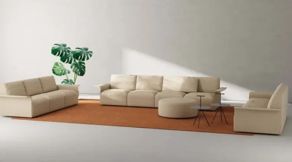 Audo Copenhagen Tische-Viccarbe Trino Tisch, Schwarz – Stahlgriff