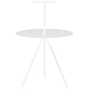 Muuto Tische-Viccarbe Trino Tisch, Weiß – Stahlgriff
