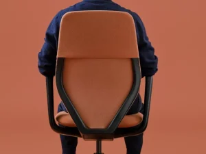 Vitra Bürostühle | Sitzgelegenheiten^ACX Mesh Arbeitsstuhl, Tiefschwarz - Terracotta