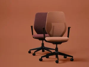Vitra Bürostühle | Sitzgelegenheiten^ACX Mesh Arbeitsstuhl, Tiefschwarz - Terracotta