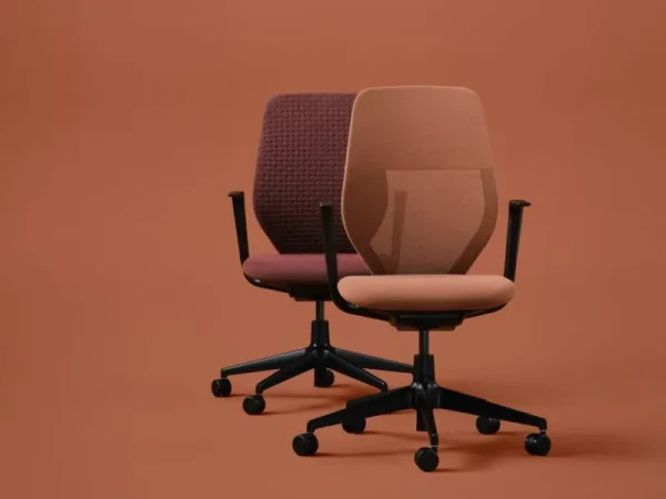 Vitra Bürostühle | Sitzgelegenheiten^ACX Mesh Arbeitsstuhl, Tiefschwarz - Terracotta