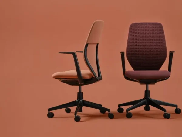 Vitra Bürostühle | Sitzgelegenheiten^ACX Mesh Arbeitsstuhl, Tiefschwarz - Terracotta