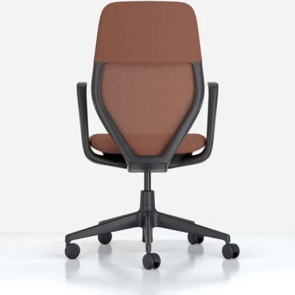 Vitra Bürostühle | Sitzgelegenheiten^ACX Mesh Arbeitsstuhl, Tiefschwarz - Terracotta