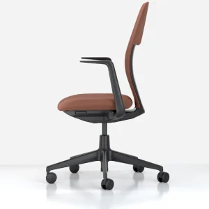Vitra Bürostühle | Sitzgelegenheiten^ACX Mesh Arbeitsstuhl, Tiefschwarz - Terracotta