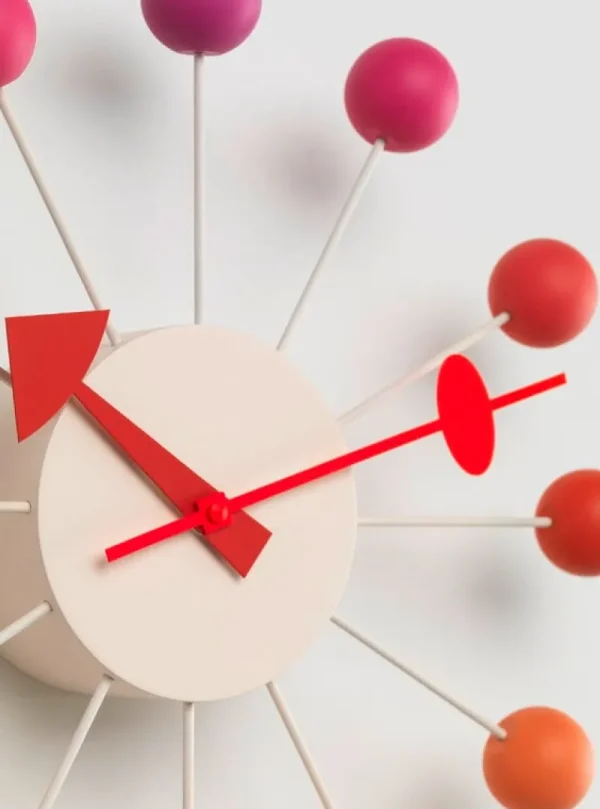 Vitra Uhren-Ball Clock, dawn, sunset, Sonderedition