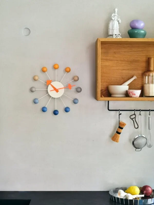 Georg Jensen Uhren-Vitra Ball Clock, sunrise, Sonderedition
