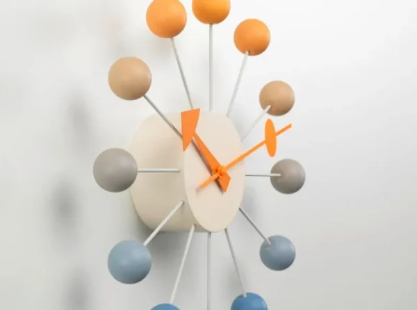 Georg Jensen Uhren-Vitra Ball Clock, sunrise, Sonderedition